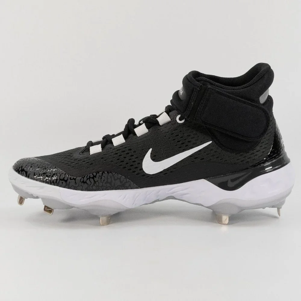 Nike Alpha Huarache Elite 4 Mid 'Black Dark Smoke Grey' DJ6520-011